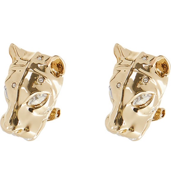 NEW Alexis Bittar Panther Head Earrings - Picture 4 of 16